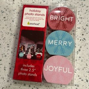 Pearhead Holiday Photo Stands